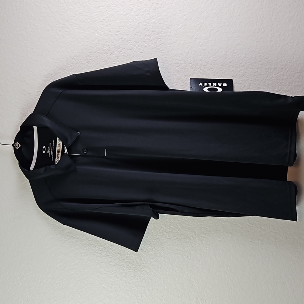 Oakley | NWT Men's Black Volkswagen Larry Miller Tailored Fit Polo Sz XXL